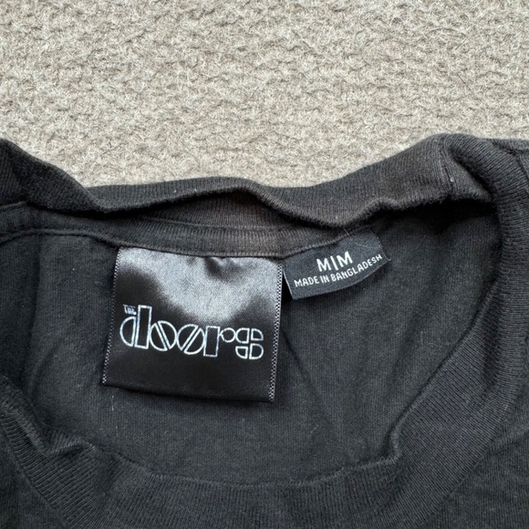The Doors Women's T Shirt Size M Gray Short Sleeve Crew Neck - Picture 2 of 7